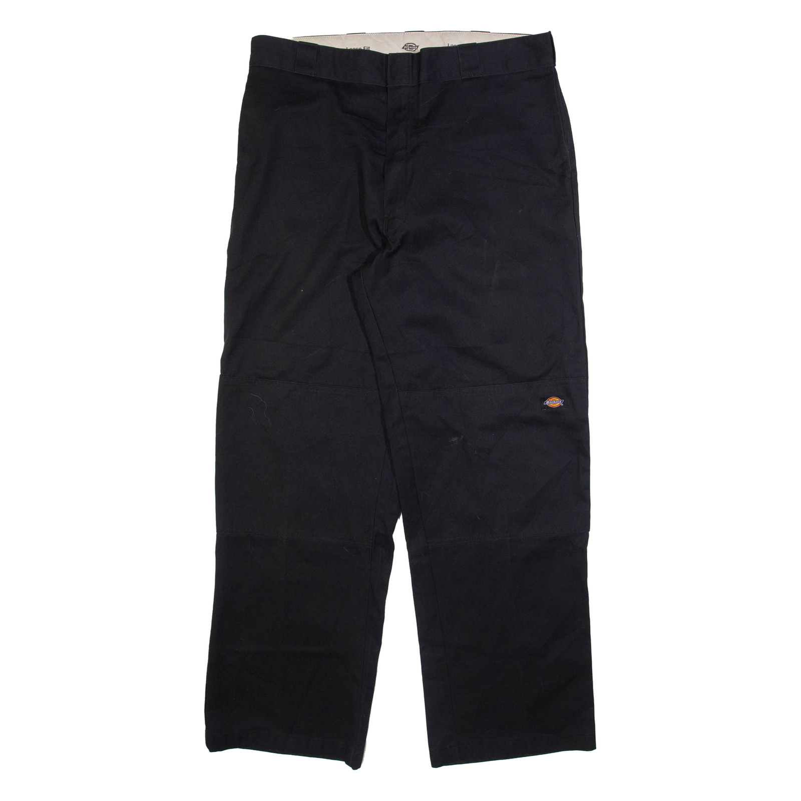 DICKIES Mens Trousers Black Loose Straight W38 L32 Refurbished - N/A refurbished available on Cerqular