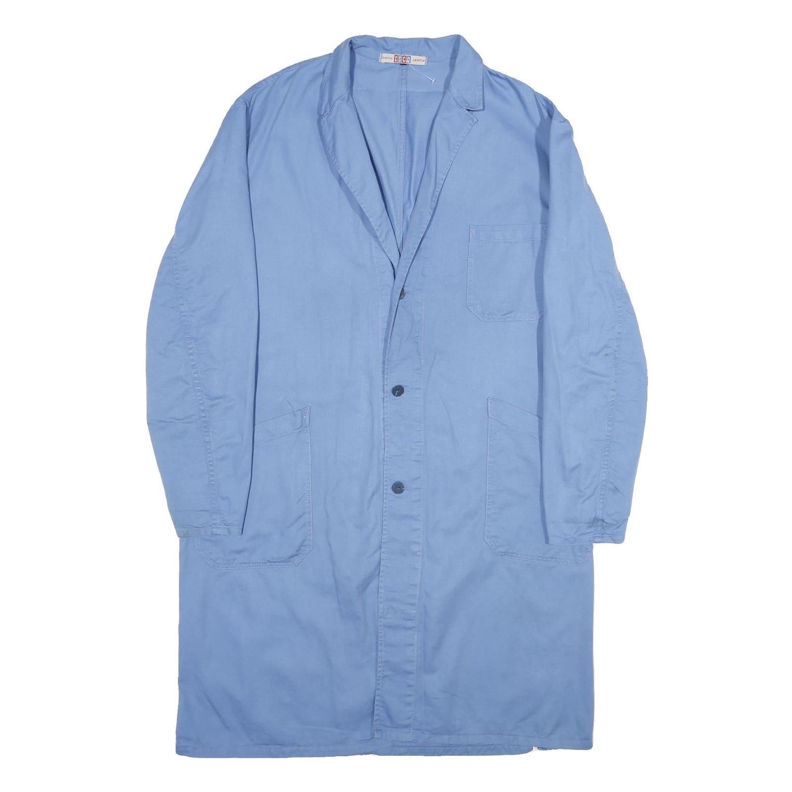Buy ESCO Mens Blue Cotton Casual Jacket XL Button Pocket Plain Lightweight Refurbished - $37.69 ESCO Mens Blue Cotton Casual Jacket XL Button Pocket Plain Lightweight Refurbished - N/A refurbished available on Cerqular