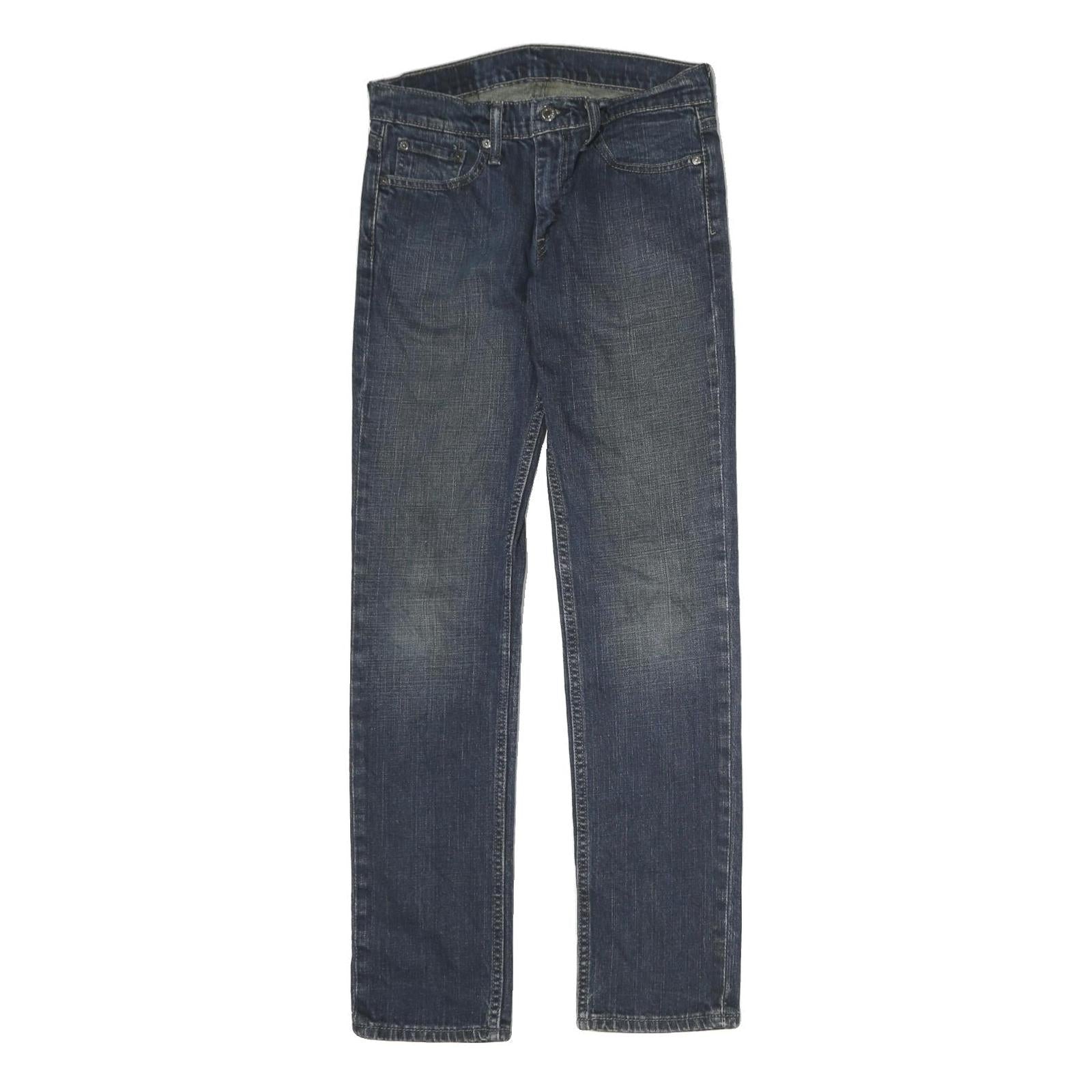 LEVI'S 511 Mens Slim Blue Denim Medium W29 L32 Zip Jeans Straight Fit Refurbished - N/A refurbished available on Cerqular