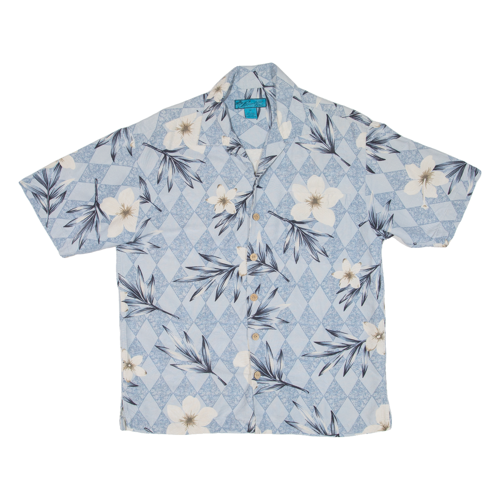 Buy PARADISE BLUE Mens Hawaiian Shirt Blue Floral M Refurbished - $18.19 PARADISE BLUE Mens Hawaiian Shirt Blue Floral M Refurbished - N/A refurbished available on Cerqular