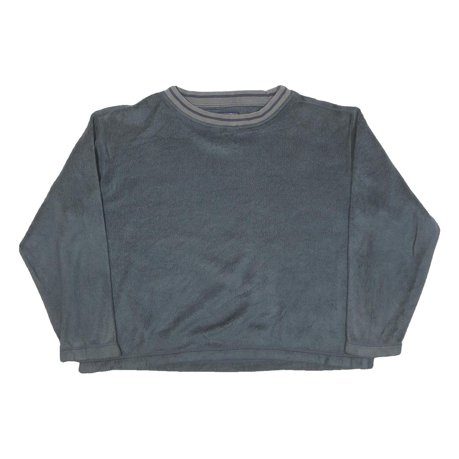 PATAGONIA Womens Grey Plain Pullover Jumper Crew Neck Regular L Polyester Blend Refurbished - N/A refurbished available on Cerqular