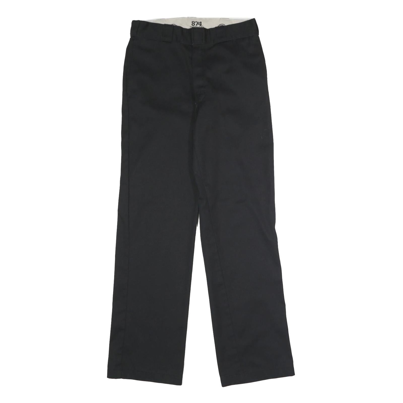 Buy DICKIES Mens Black Classic Straight Trousers Polyester Blend W32 L32 Zip Closure Refurbished - $42.89 DICKIES Mens Black Classic Straight Trousers Polyester Blend W32 L32 Zip Closure Refurbished - N/A refurbished available on Cerqular