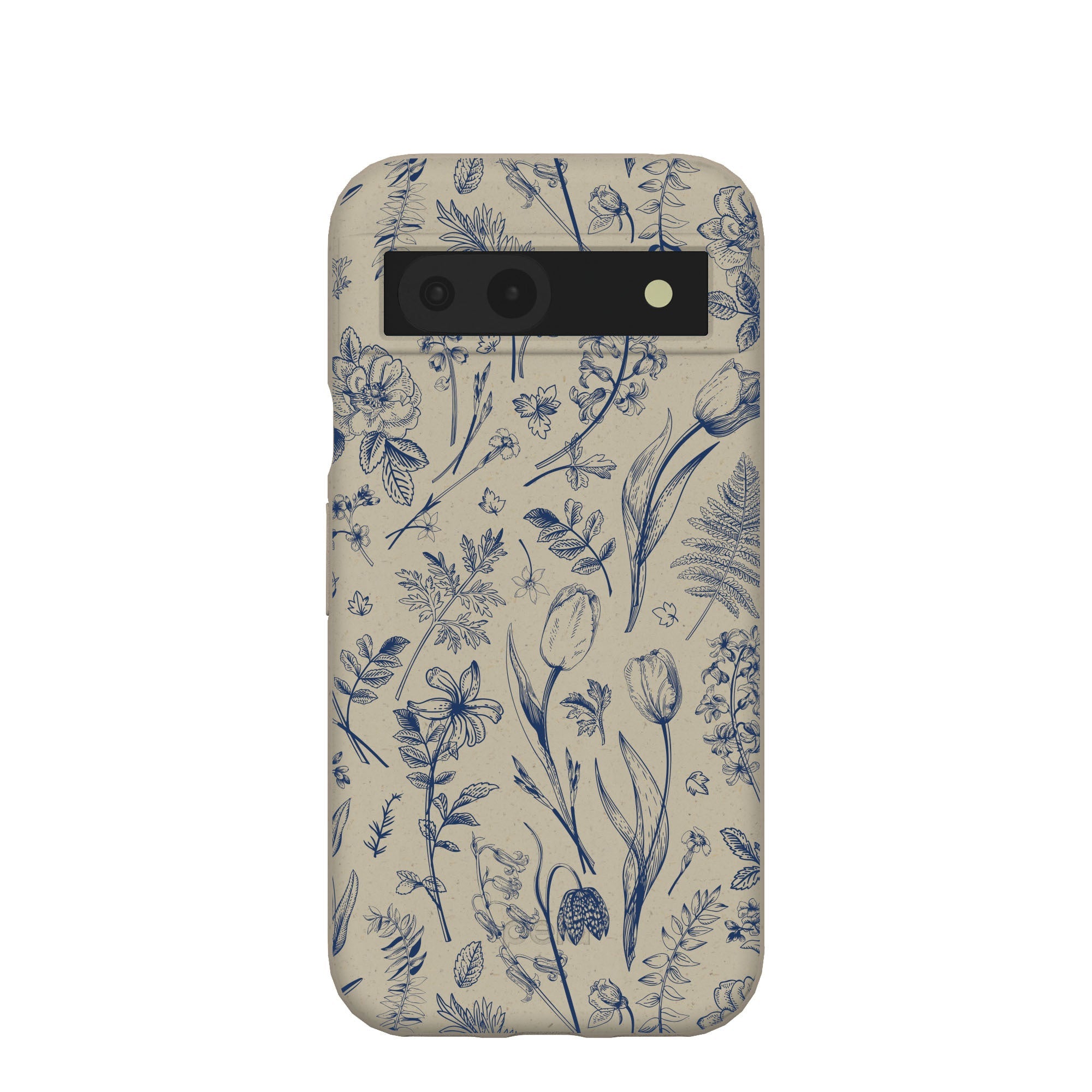 London Fog Indigo Bouquet Google Pixel 8a Case Refurbished - Pela Case refurbished available on Cerqular