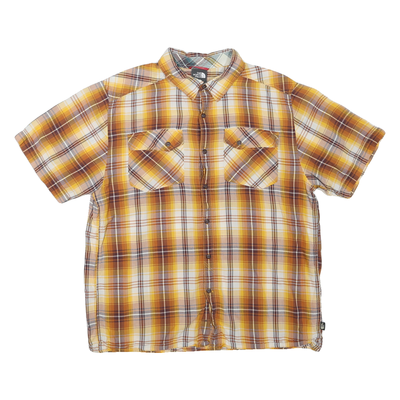 Buy THE NORTH FACE Mens Yellow & Brown Checked Shirt L Casual Cotton Blend Button Up Refurbished - $35.09 THE NORTH FACE Mens Yellow & Brown Checked Shirt L Casual Cotton Blend Button Up Refurbished - N/A refurbished available on Cerqular