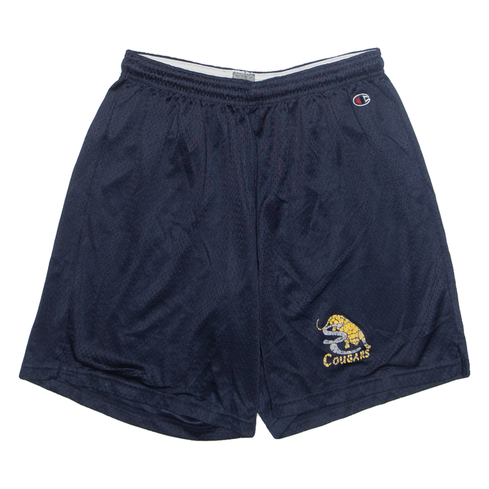 CHAMPION Cougars USA Mens Sports Shorts Blue Relaxed L W28 Refurbished - N/A refurbished available on Cerqular
