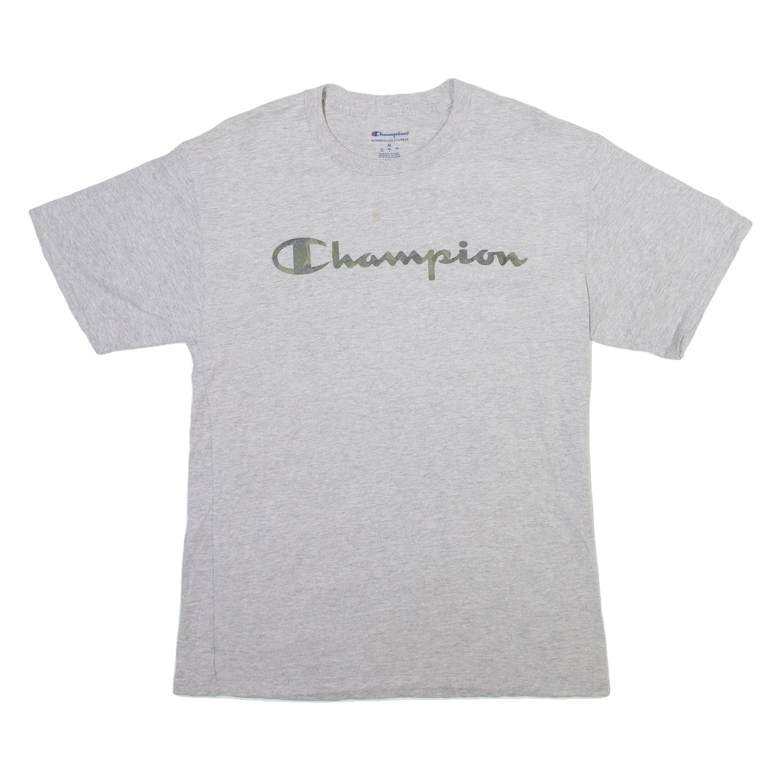 CHAMPION Mens T-Shirt Grey M Refurbished - N/A refurbished available on Cerqular