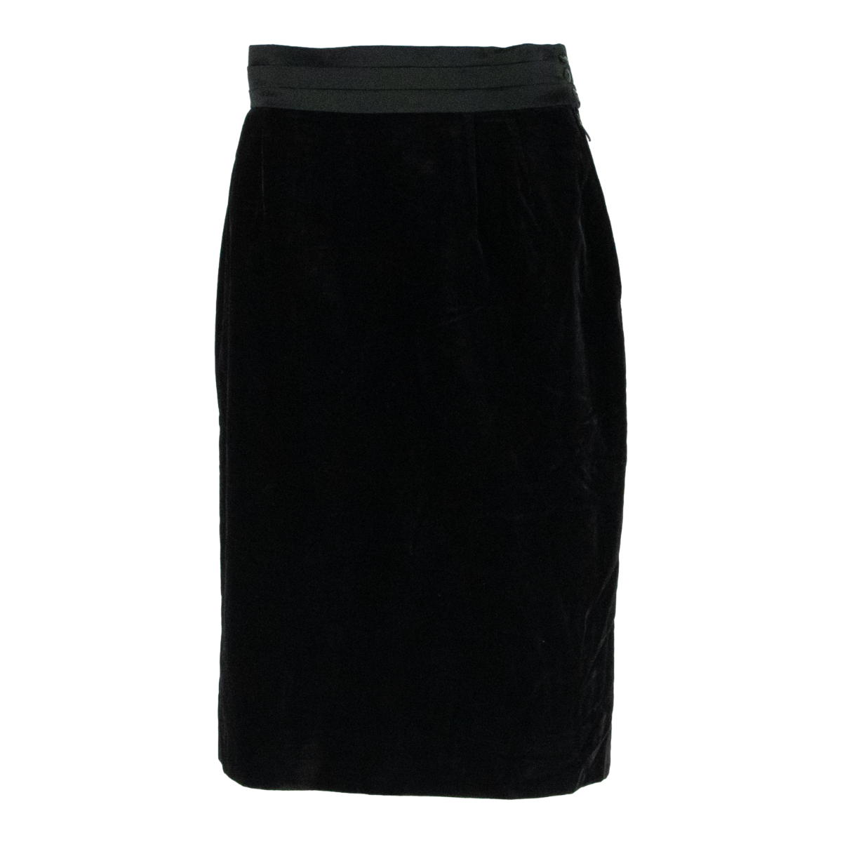 Womens Pencil Skirt Black Knee Length S Refurbished - N/A refurbished available on Cerqular
