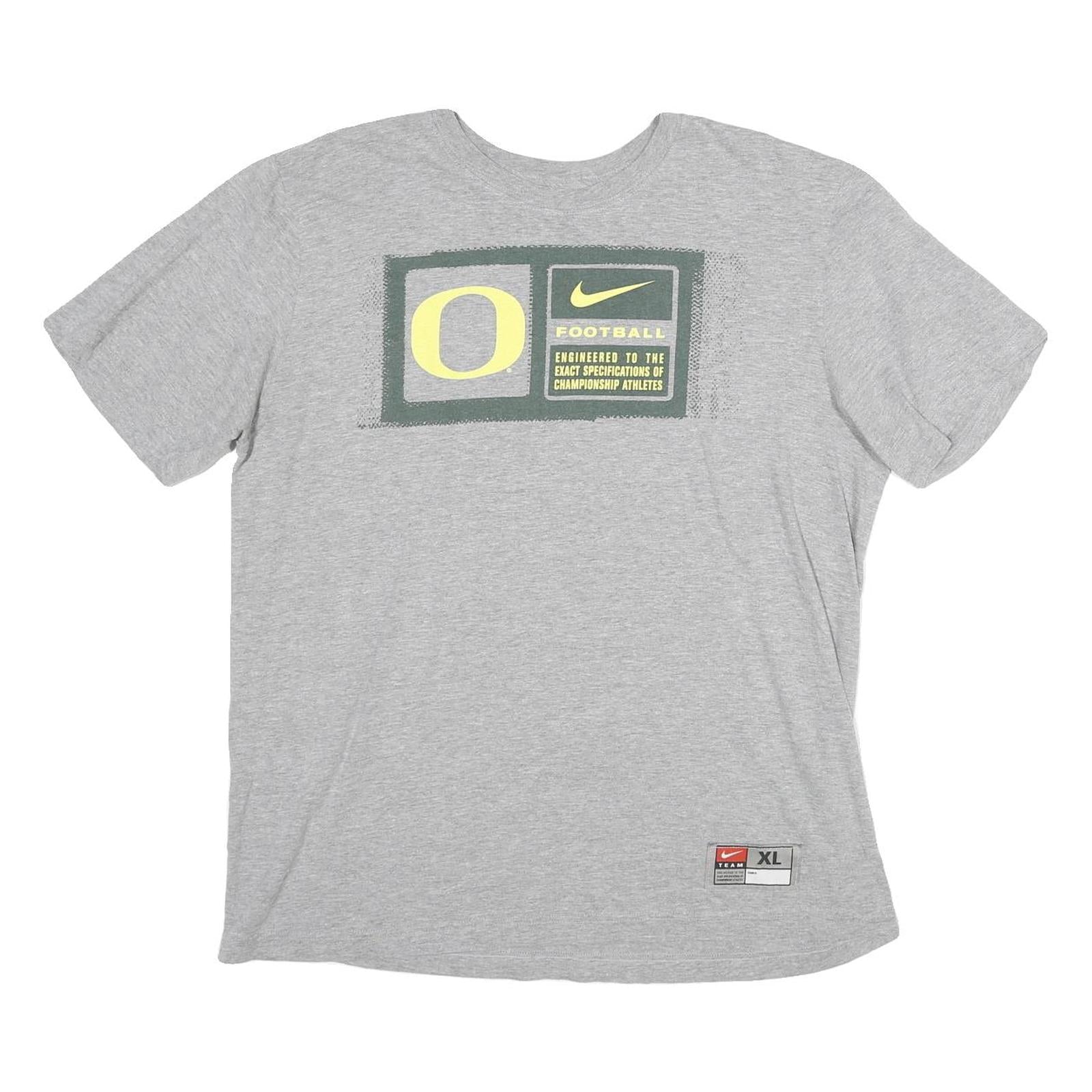 Buy NIKE Mens Grey Football Graphic T-Shirt XL Cotton Crew Neck Short Sleeve Sports Refurbished - $19.49 NIKE Mens Grey Football Graphic T-Shirt XL Cotton Crew Neck Short Sleeve Sports Refurbished - N/A refurbished available on Cerqular