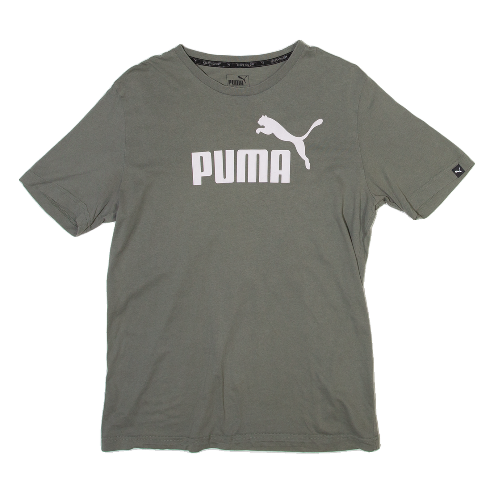PUMA Mens T-Shirt Grey S Refurbished - N/A refurbished available on Cerqular