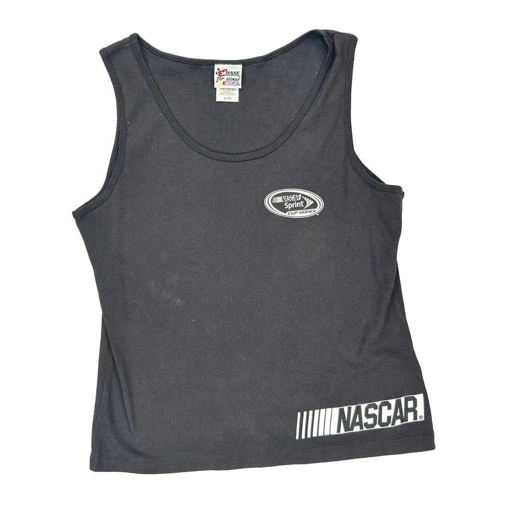 Sprint Cup Series Chase Authentics Nascar Vest - XL Black Cotton Refurbished - Thrifted (note: this is a term often used to describe second- refurbished available on Cerqular