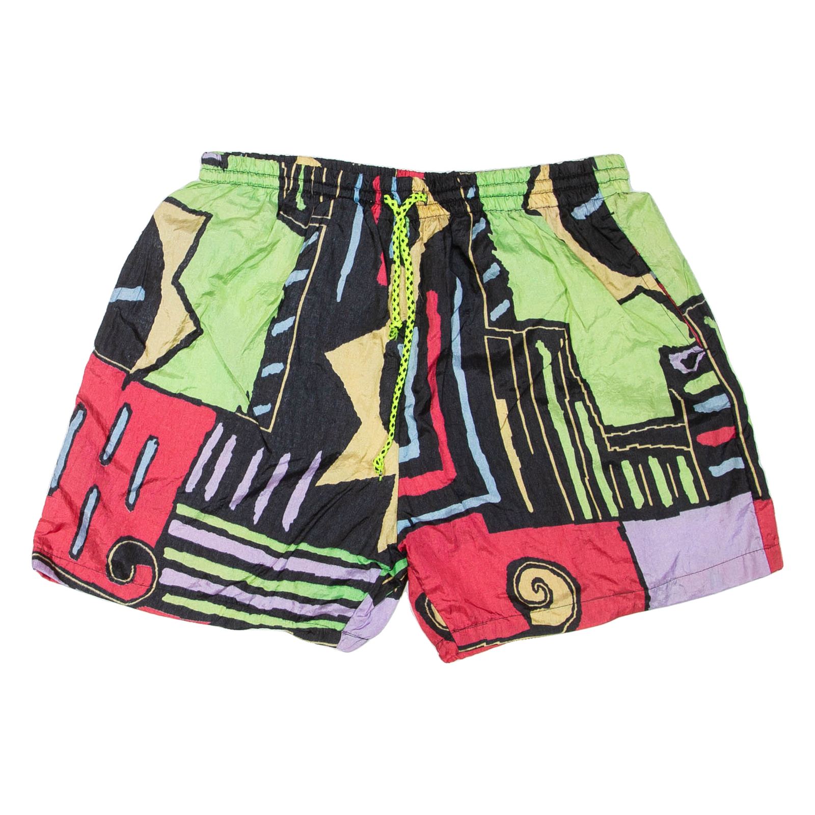 Buy Lined Mens Sports Shorts Black Crazy Pattern XS W28 Refurbished - $16.89 Lined Mens Sports Shorts Black Crazy Pattern XS W28 Refurbished - N/A refurbished available on Cerqular