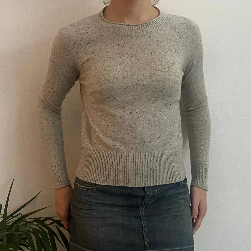 Madewell Jumper - XS Grey Cashmere Refurbished - Thrifted (note: this is a term often used to describe second- refurbished available on Cerqular