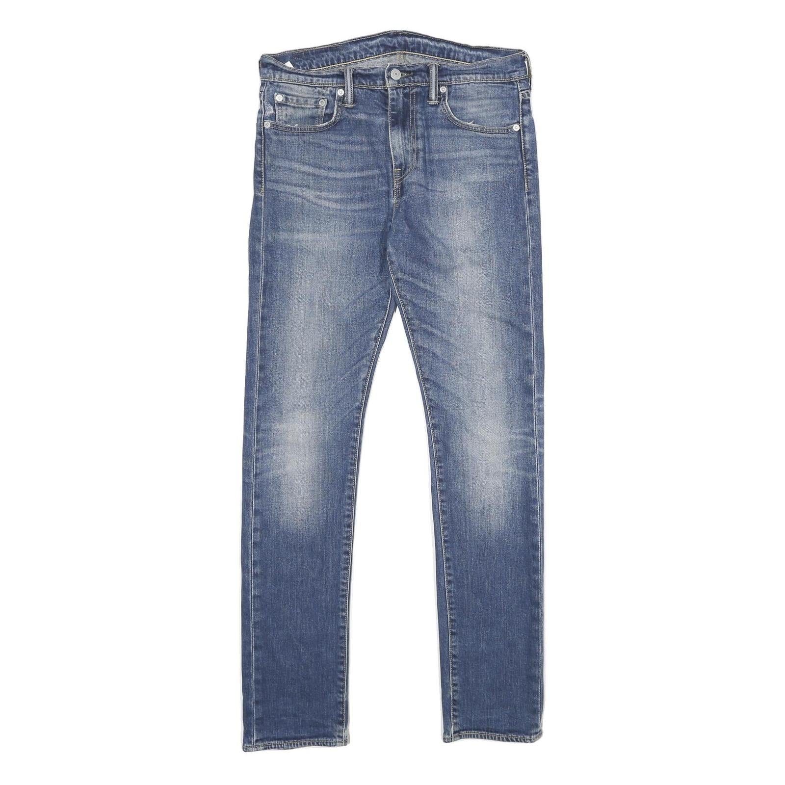 LEVI'S 510 Mens Jeans Blue Slim Skinny Denim Medium W30 L34 Authentic Casual Refurbished - N/A refurbished available on Cerqular