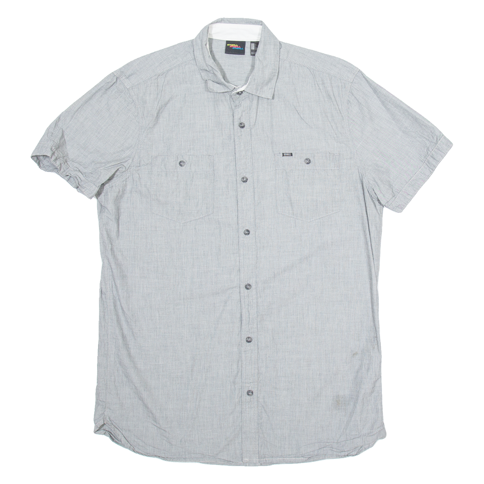 ONEAL Mens Plain Shirt Grey L Refurbished - N/A refurbished available on Cerqular