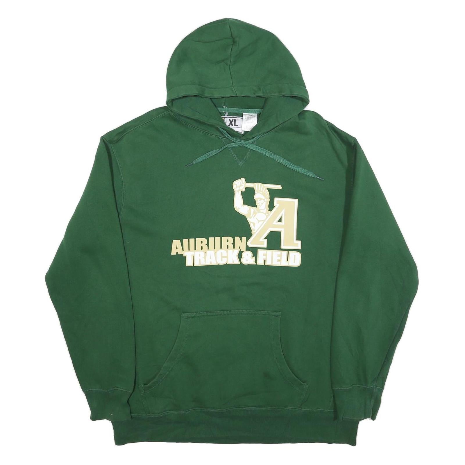EASTBAY Mens Green Auburn Track & Field Hoodie XL Cotton Blend Pullover Refurbished - N/A refurbished available on Cerqular