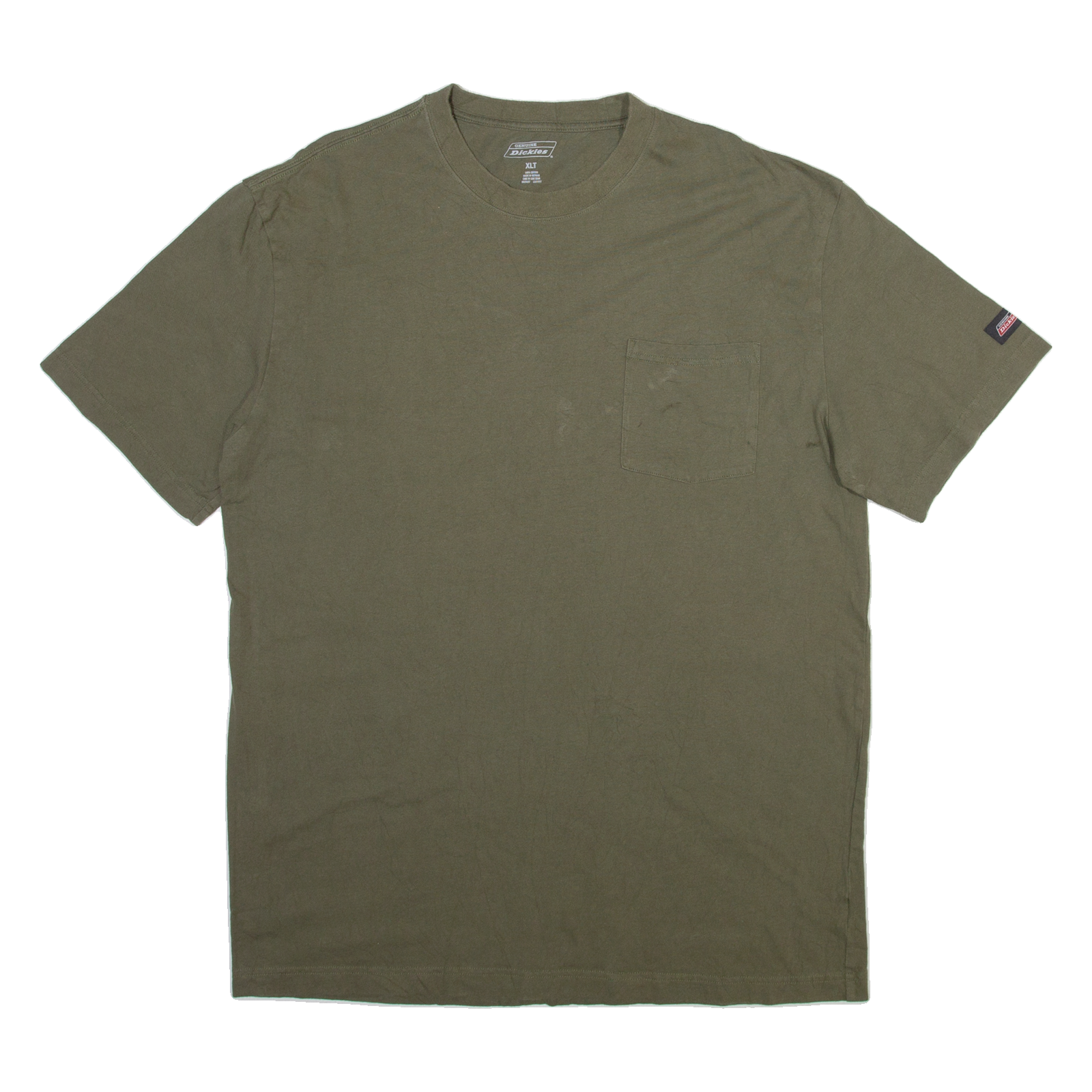 DICKIES Mens T-Shirt Green XL Refurbished - N/A refurbished available on Cerqular