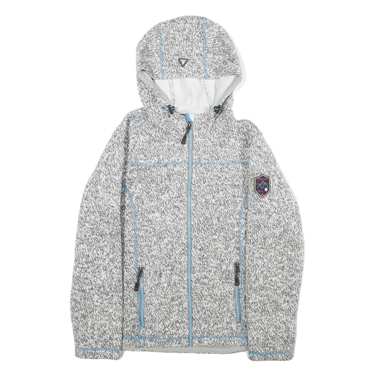 Buy OCK Womens Grey Wool Blend Hooded Zip Jacket UK 12 Casual Wear Outdoor Layer Refurbished - $37.69 OCK Womens Grey Wool Blend Hooded Zip Jacket UK 12 Casual Wear Outdoor Layer Refurbished - N/A refurbished available on Cerqular