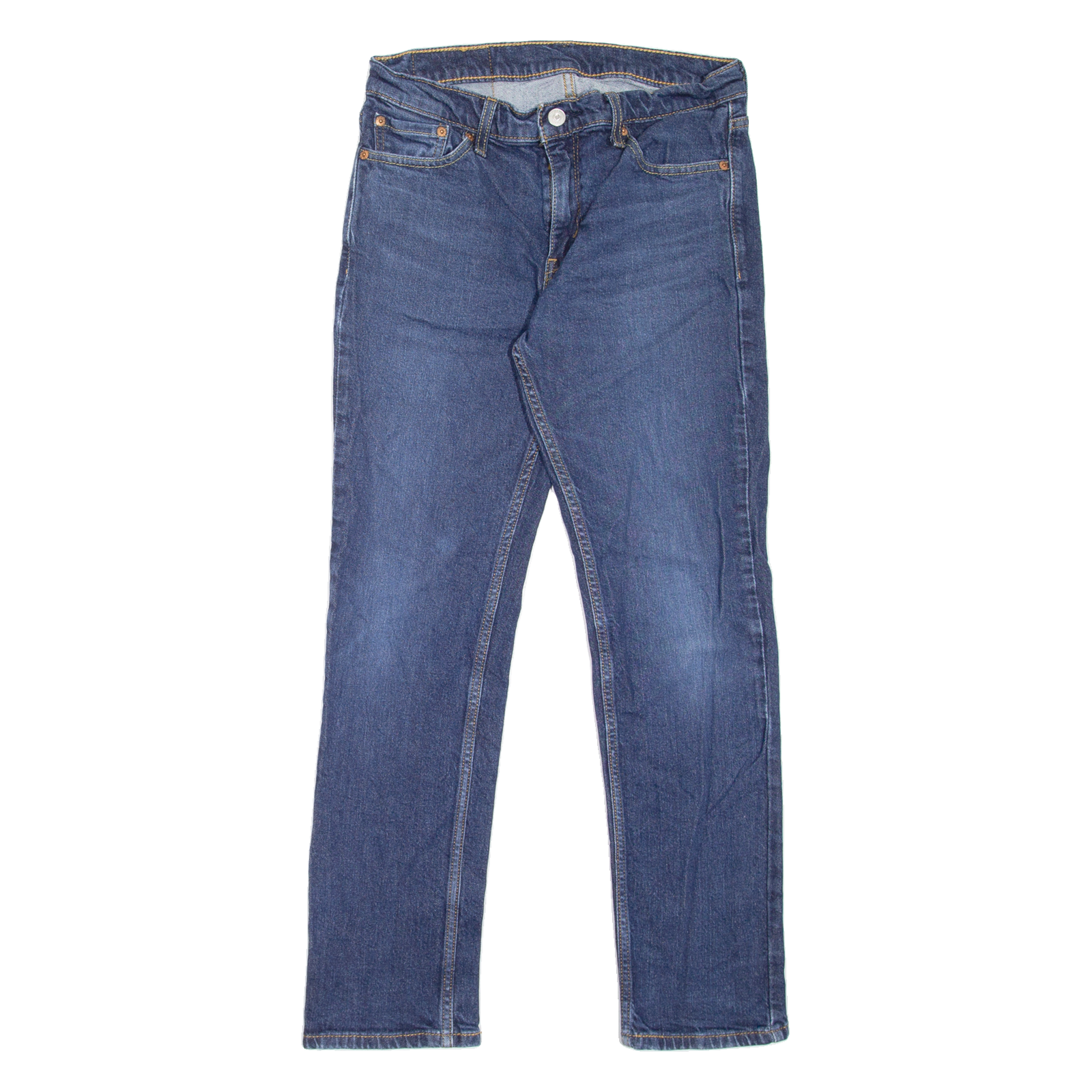 LEVI'S 511 Jeans Mens Blue Slim Straight Stone Wash W30 L30 Refurbished - N/A refurbished available on Cerqular