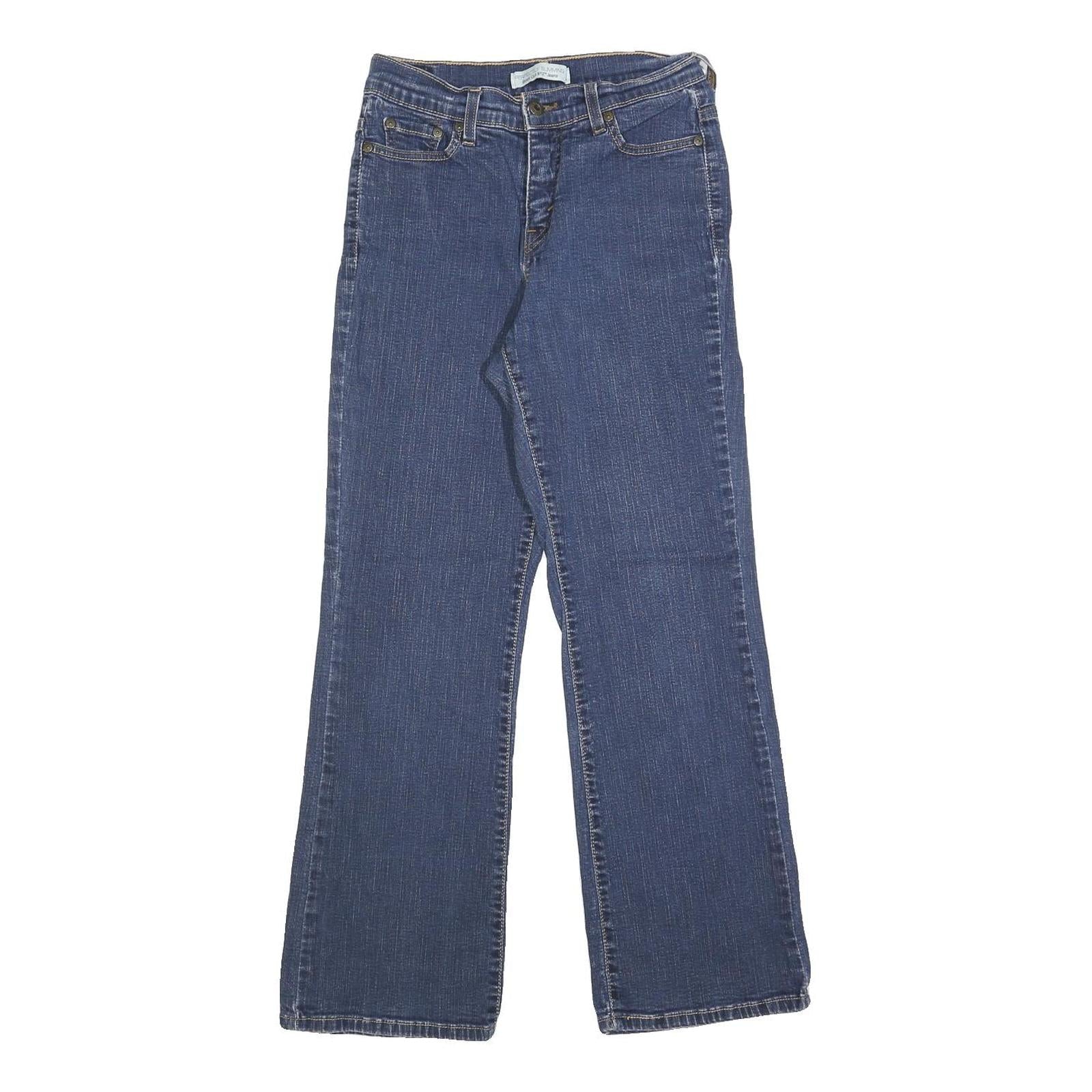LEVI'S 512 Bootcut Womens Jeans Blue Slim Cotton Blend W26 L28 Denim Casual Refurbished - N/A refurbished available on Cerqular