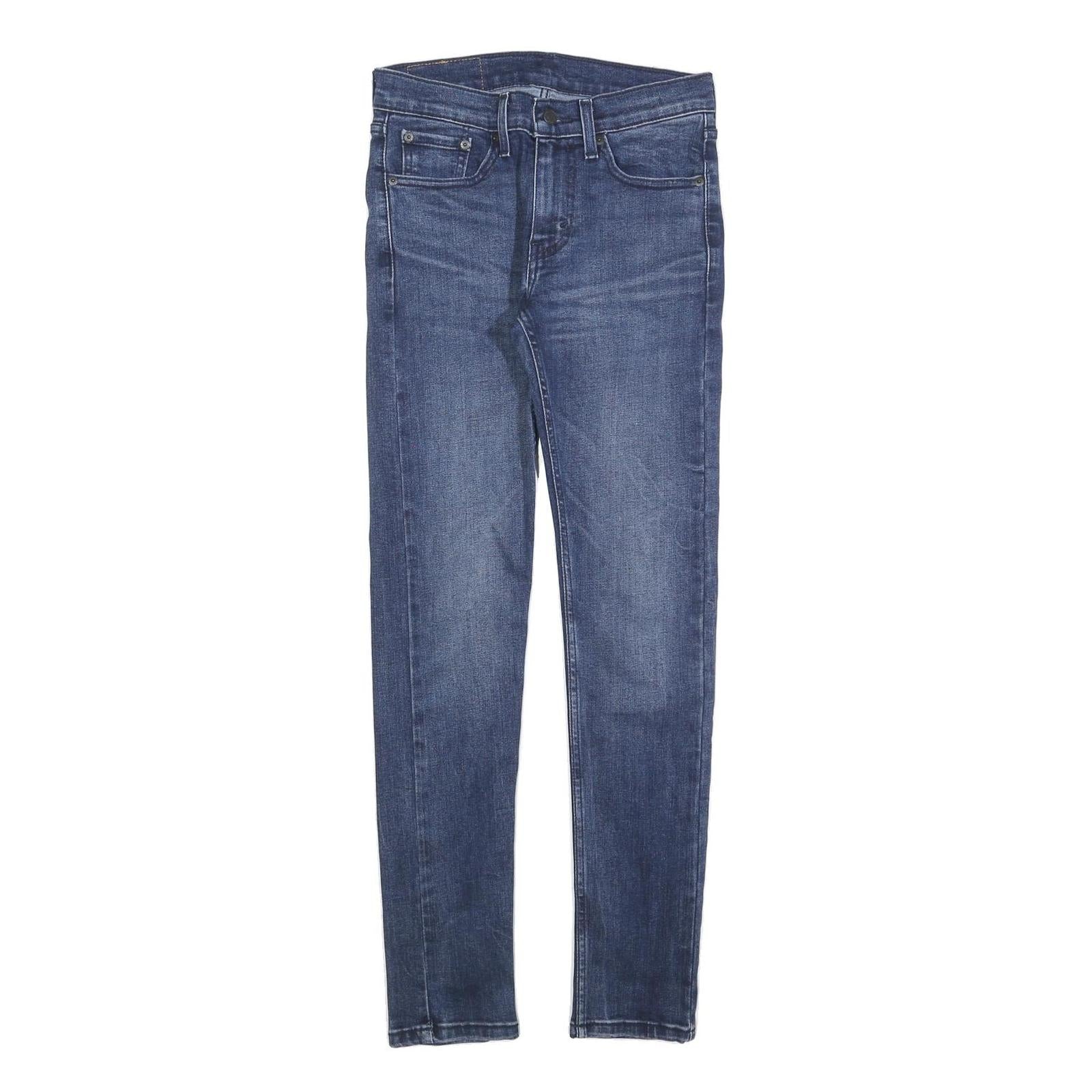 LEVI'S 519 Mens Jeans Blue Slim Skinny Denim Medium W28 L32 Stretch Cotton Blend Refurbished - N/A refurbished available on Cerqular