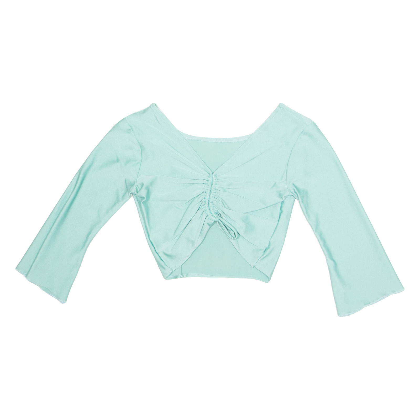 VICARD Womens Top Blue V-Neck 3/4 Sleeve S Refurbished - N/A refurbished available on Cerqular
