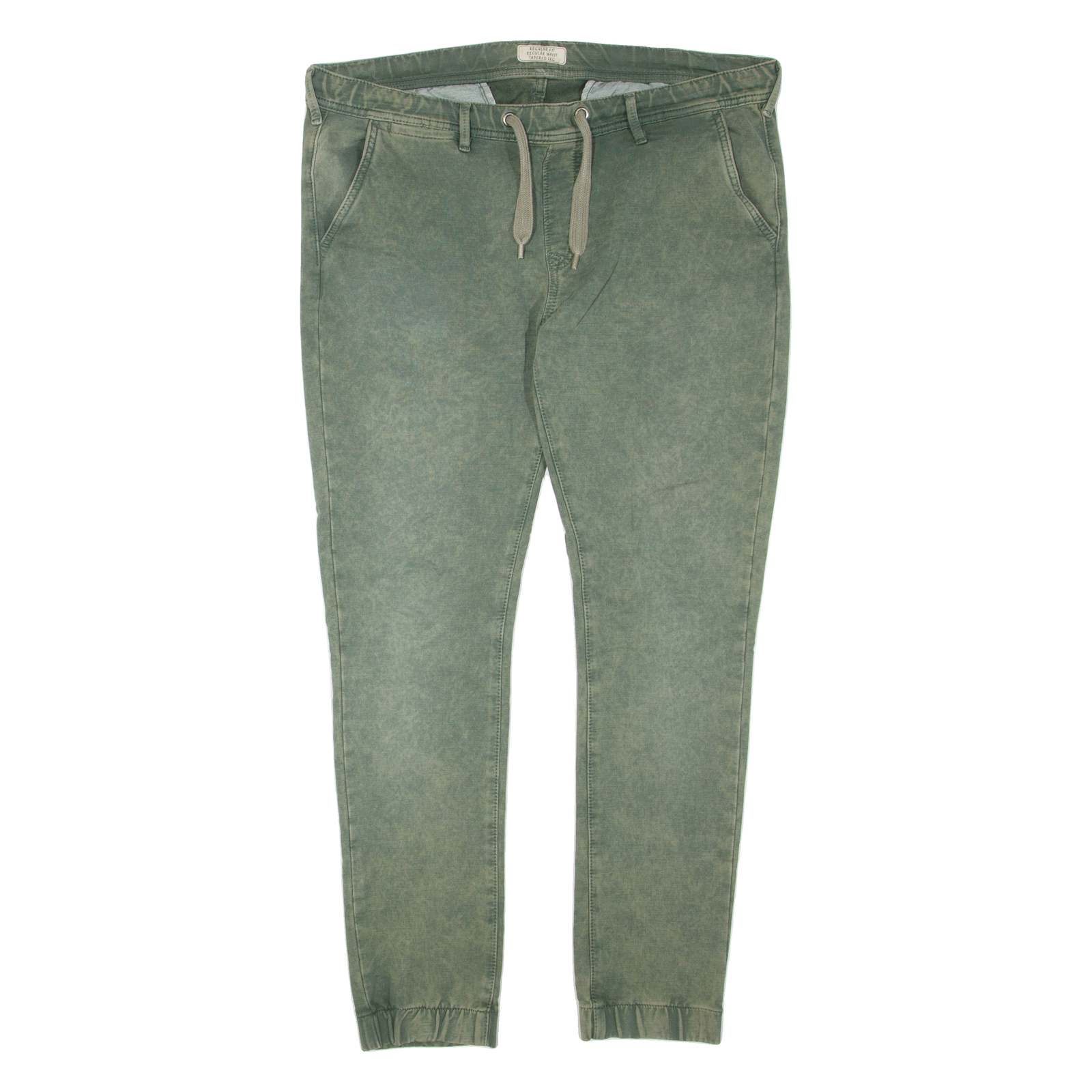 PEPE JEANS Mens Joggers Green Skinny XL W38 L31 Refurbished - N/A refurbished available on Cerqular