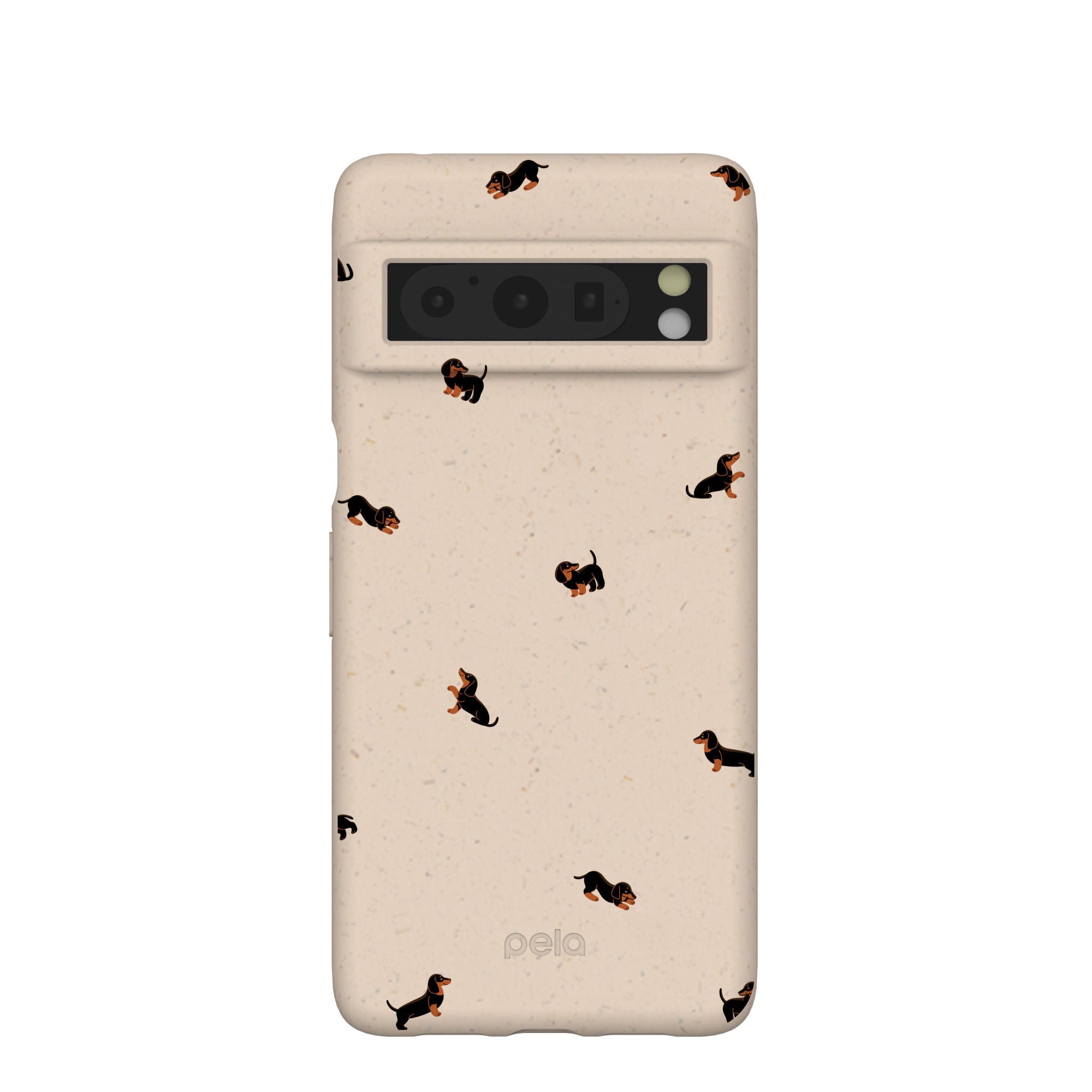 Seashell Lil Dachshunds Google Pixel 8 Pro Case Refurbished - Pela Case refurbished available on Cerqular