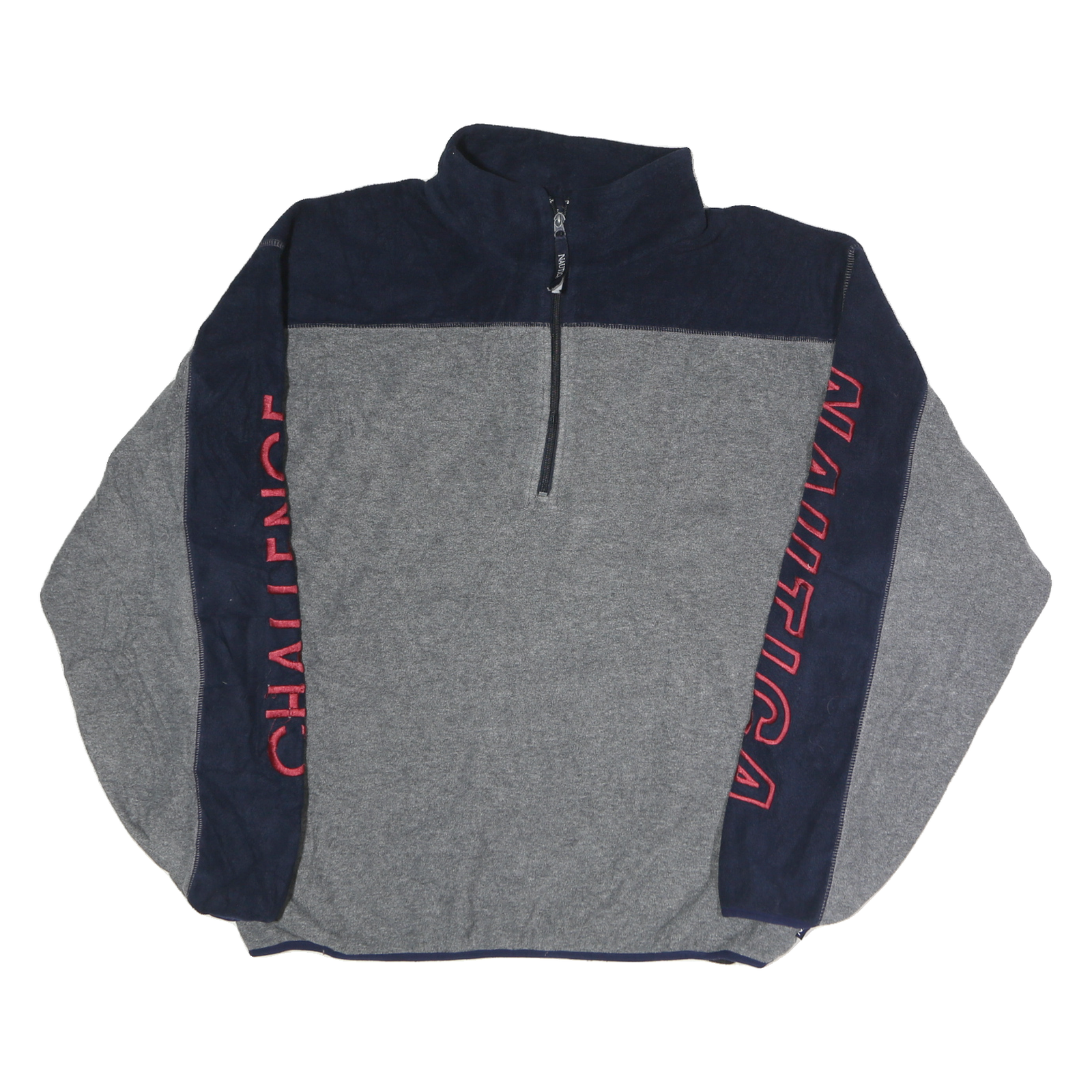 Buy NAUTICA Mens Blue & Grey Half Zip Polyester Jacket L Sport Casual Refurbished - $35.09 NAUTICA Mens Blue & Grey Half Zip Polyester Jacket L Sport Casual Refurbished - N/A refurbished available on Cerqular