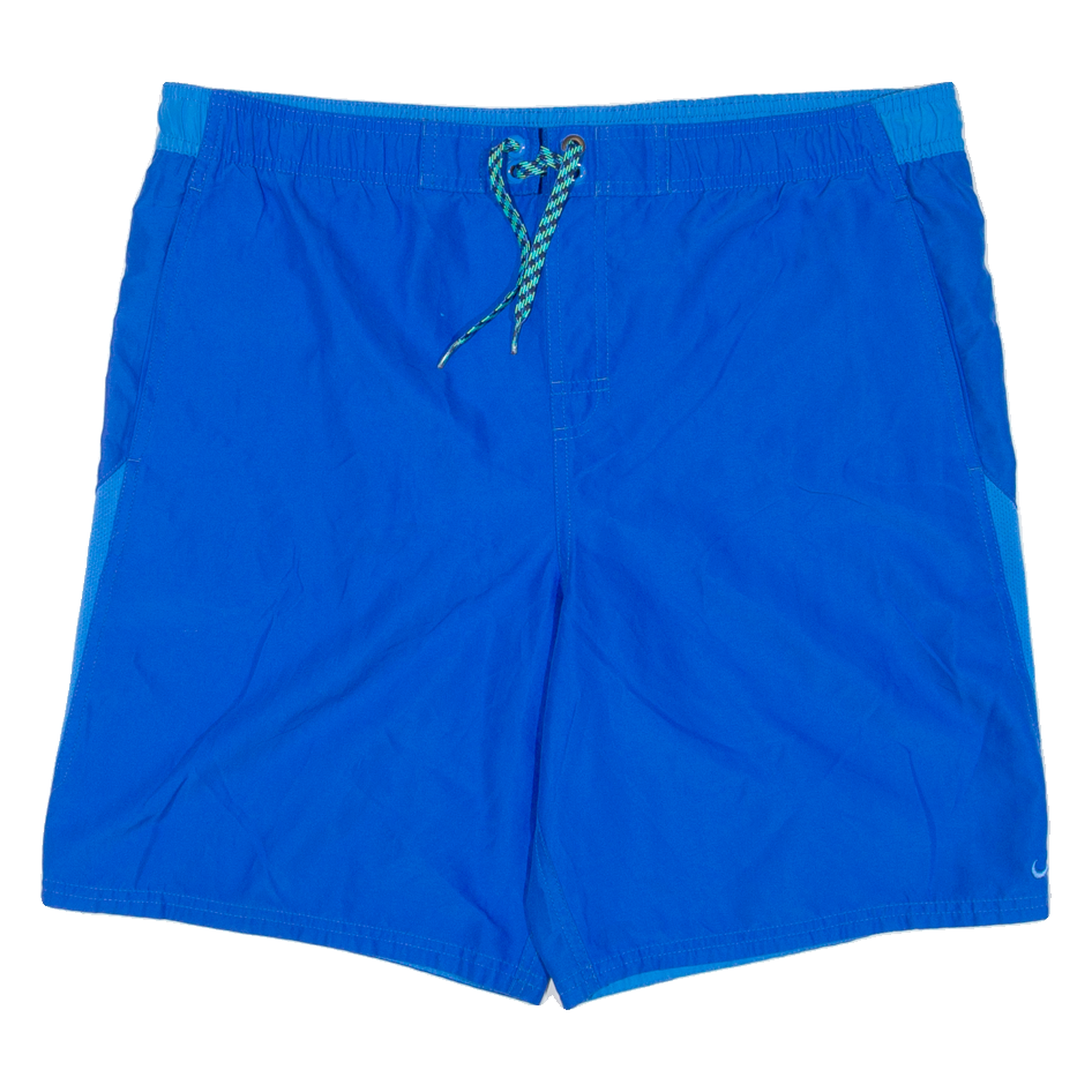 NIKE Mesh Lining Mens Swimming Shorts Blue Relaxed M W37 Refurbished - N/A refurbished available on Cerqular