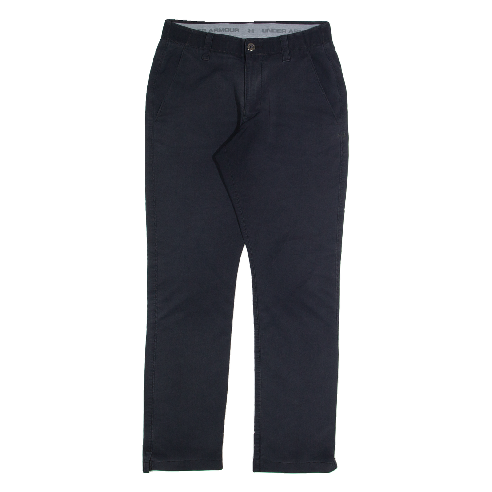 UNDER ARMOUR Chino Mens Trousers Grey Regular Straight Nylon W30 L32 Refurbished - N/A refurbished available on Cerqular