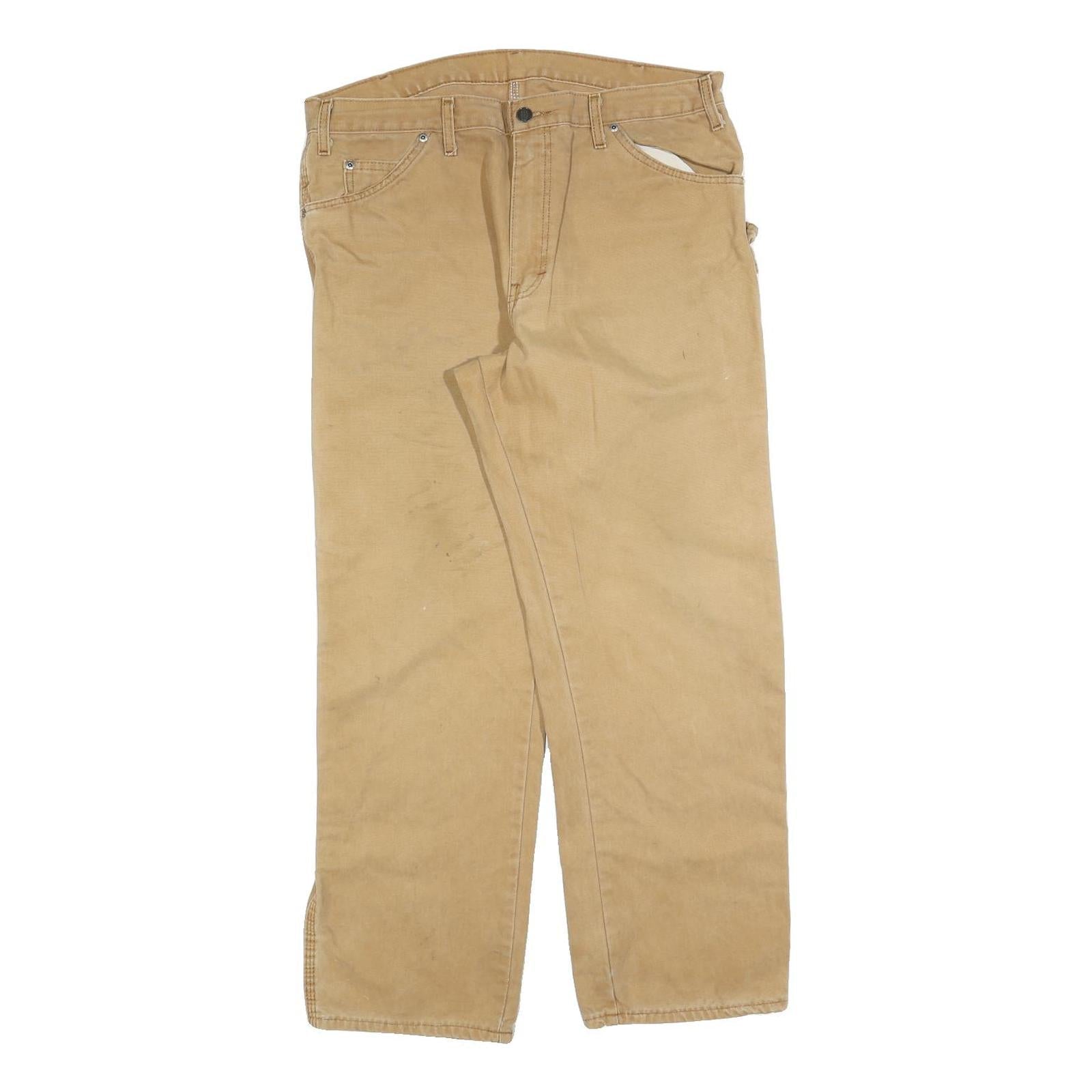 Buy DICKIES Mens Regular Fit Workwear Jeans Beige Denim W36 L30 Heavy Duty Zip Refurbished - $37.69 DICKIES Mens Regular Fit Workwear Jeans Beige Denim W36 L30 Heavy Duty Zip Refurbished - N/A refurbished available on Cerqular