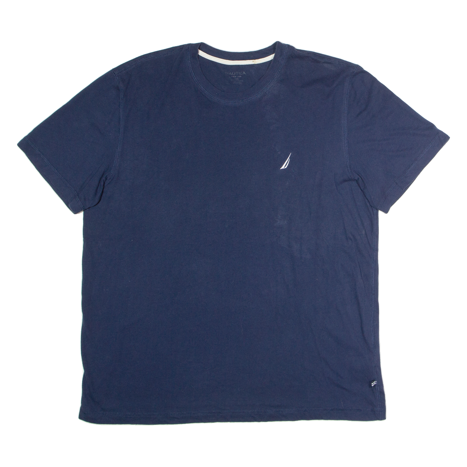 NAUTICA Mens T-Shirt Blue L Refurbished - N/A refurbished available on Cerqular