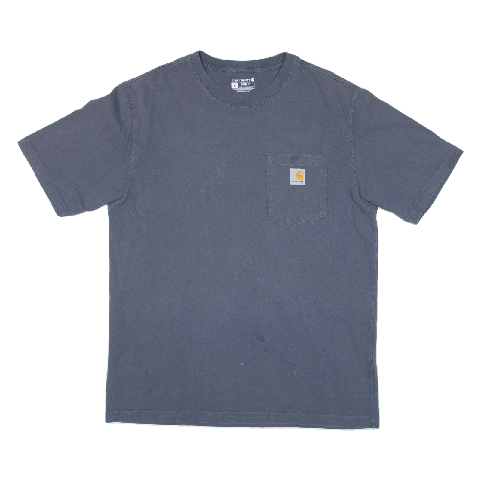 CARHARTT Loose Fit Mens T-Shirt Grey M Refurbished - N/A refurbished available on Cerqular