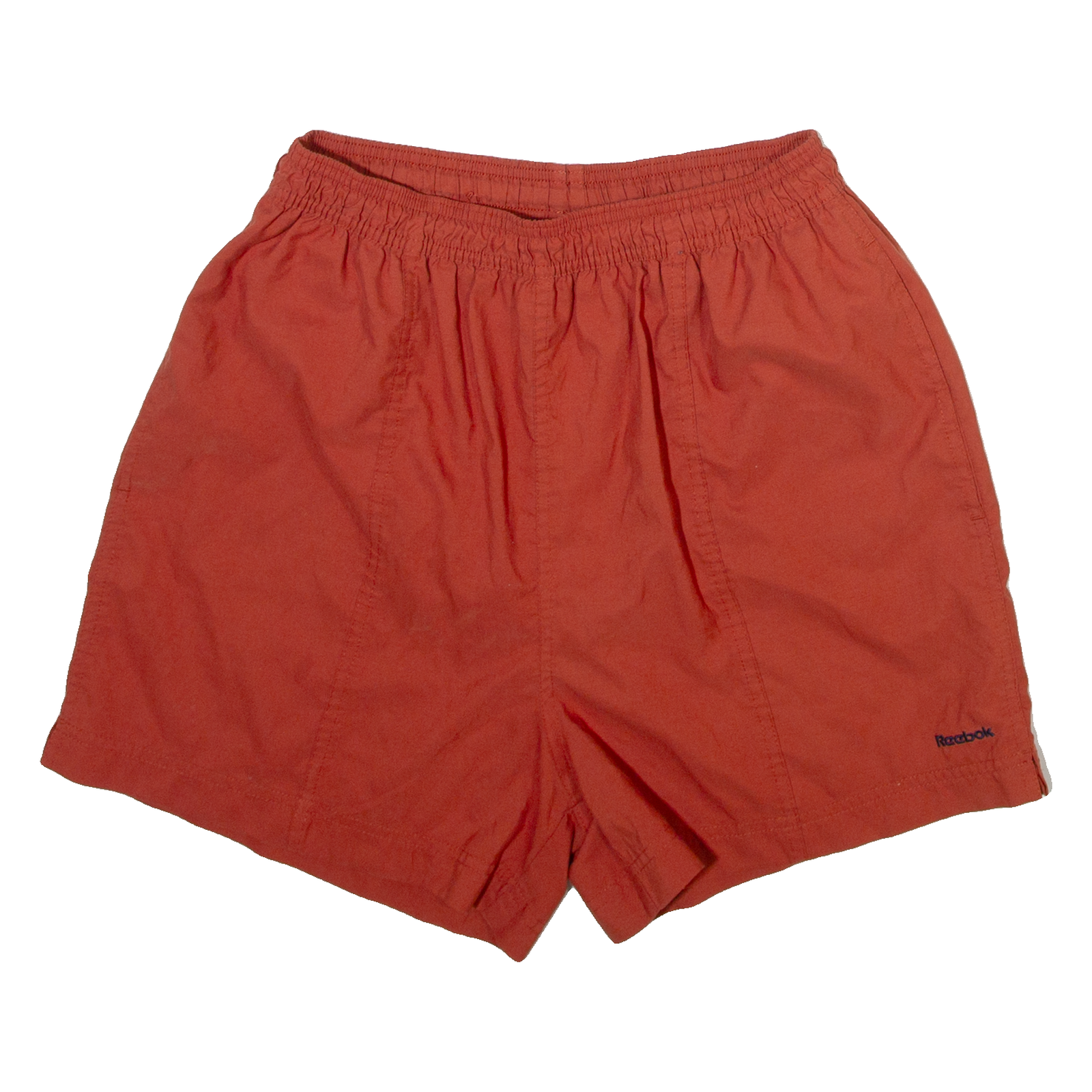 REEBOK Mesh Lined Mens Swimming Shorts Orange Relaxed S W25 Refurbished - N/A refurbished available on Cerqular