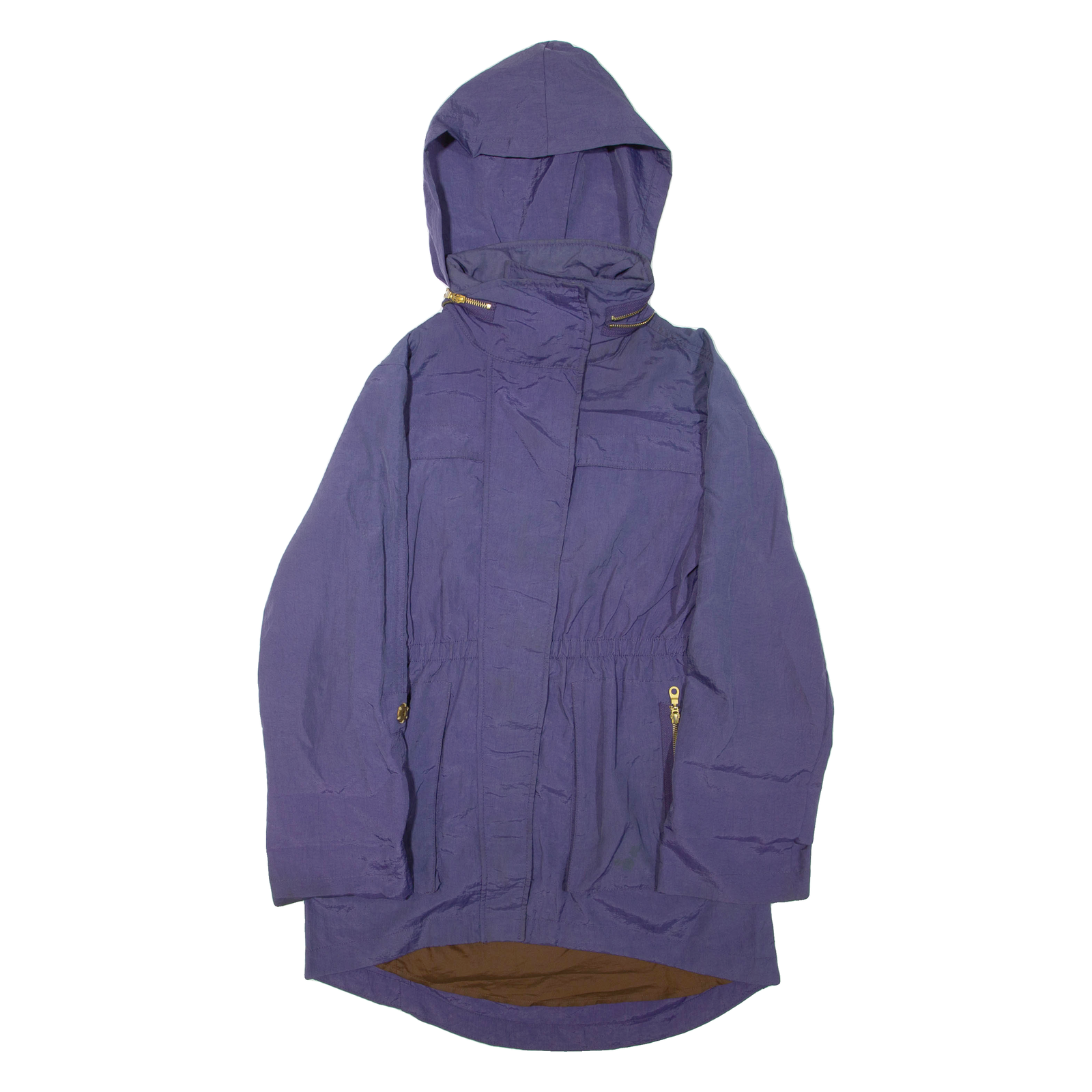 SEVEN Womens Rain Jacket Purple Nylon Hooded S Refurbished - N/A refurbished available on Cerqular