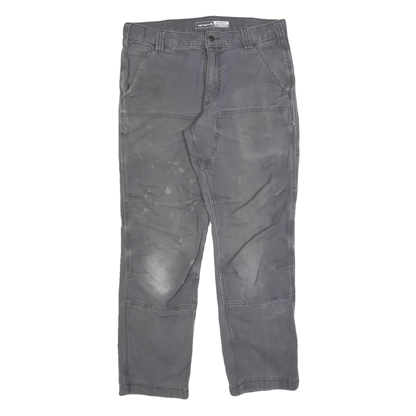 Buy CARHARTT Mens Cotton Blend Relaxed Grey Trousers W32 L30 Workwear Durable Zip Refurbished - $40.29 CARHARTT Mens Cotton Blend Relaxed Grey Trousers W32 L30 Workwear Durable Zip Refurbished - N/A refurbished available on Cerqular