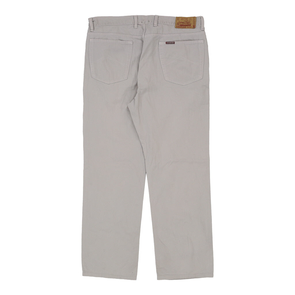 Carrera Jeans - 40W 30L Cream Cotton Refurbished - Thrifted (note: this is a term often used to describe second- refurbished available on Cerqular