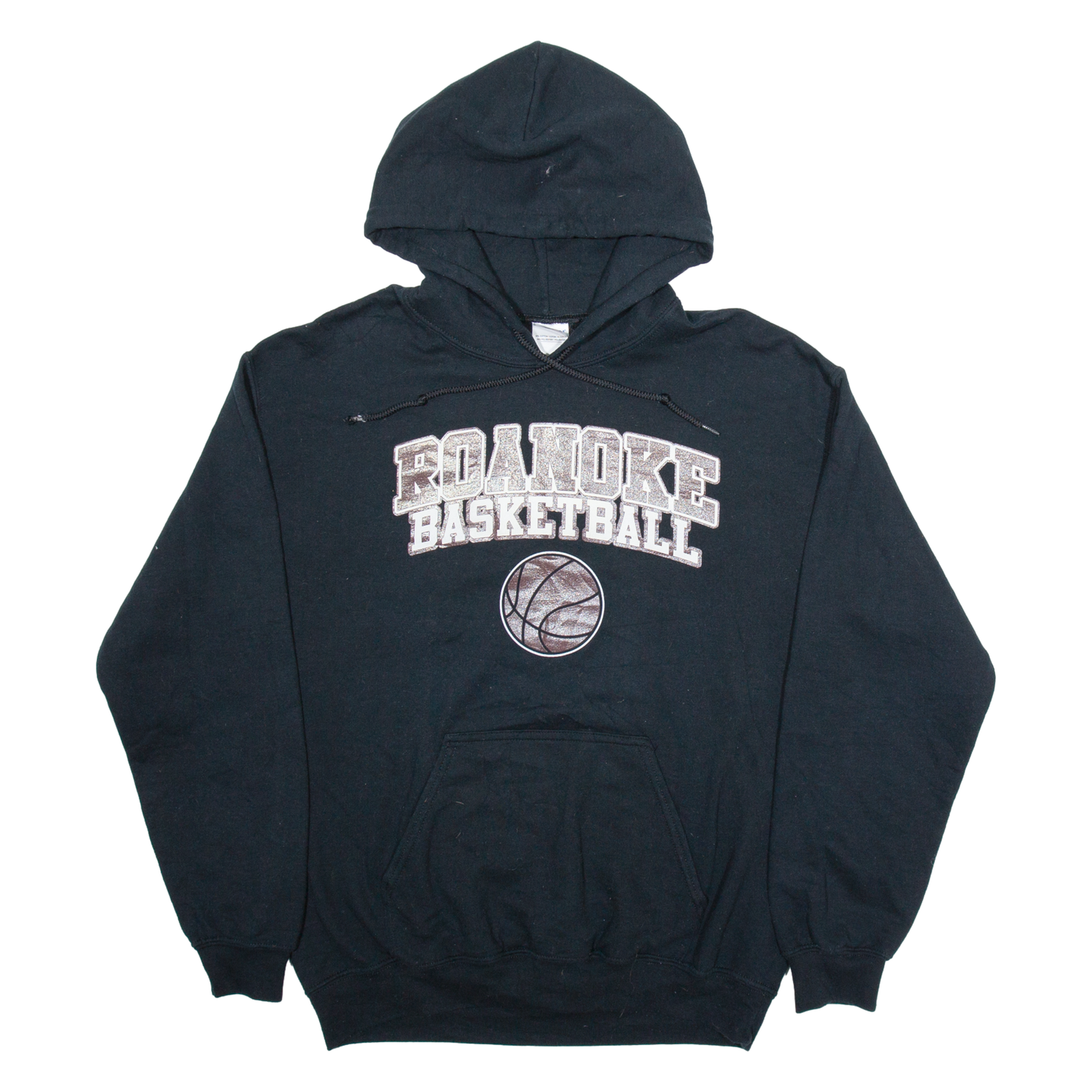 GILDAN Roanoke Basketball Mens Black Hoodie USA M Refurbished - N/A refurbished available on Cerqular