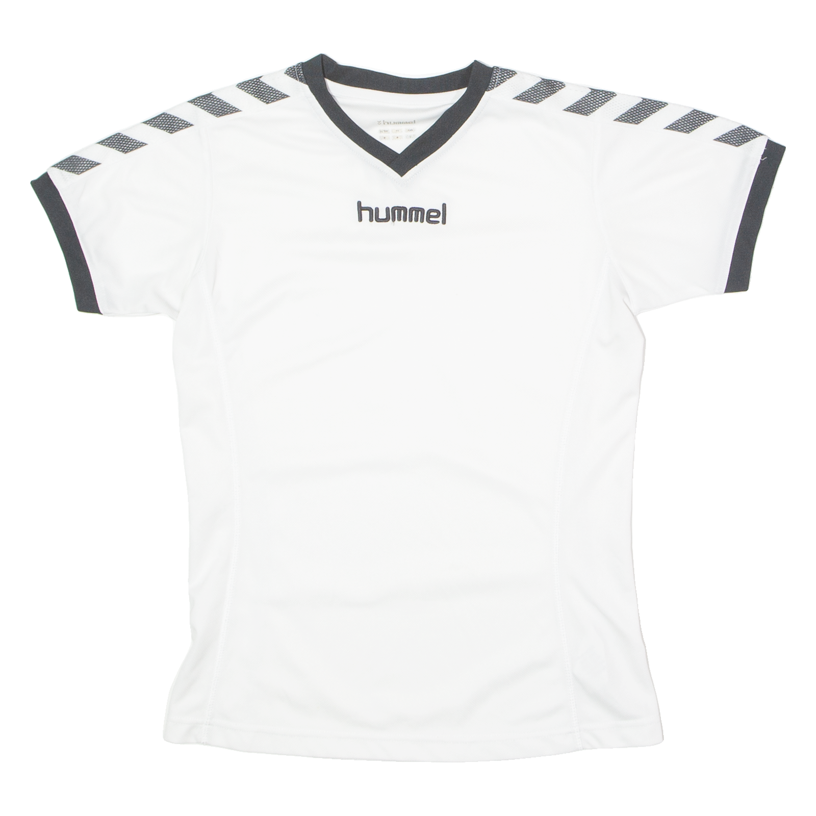 HUMMEL Template Womens Football Shirt Jersey White V-Neck M Refurbished - N/A refurbished available on Cerqular
