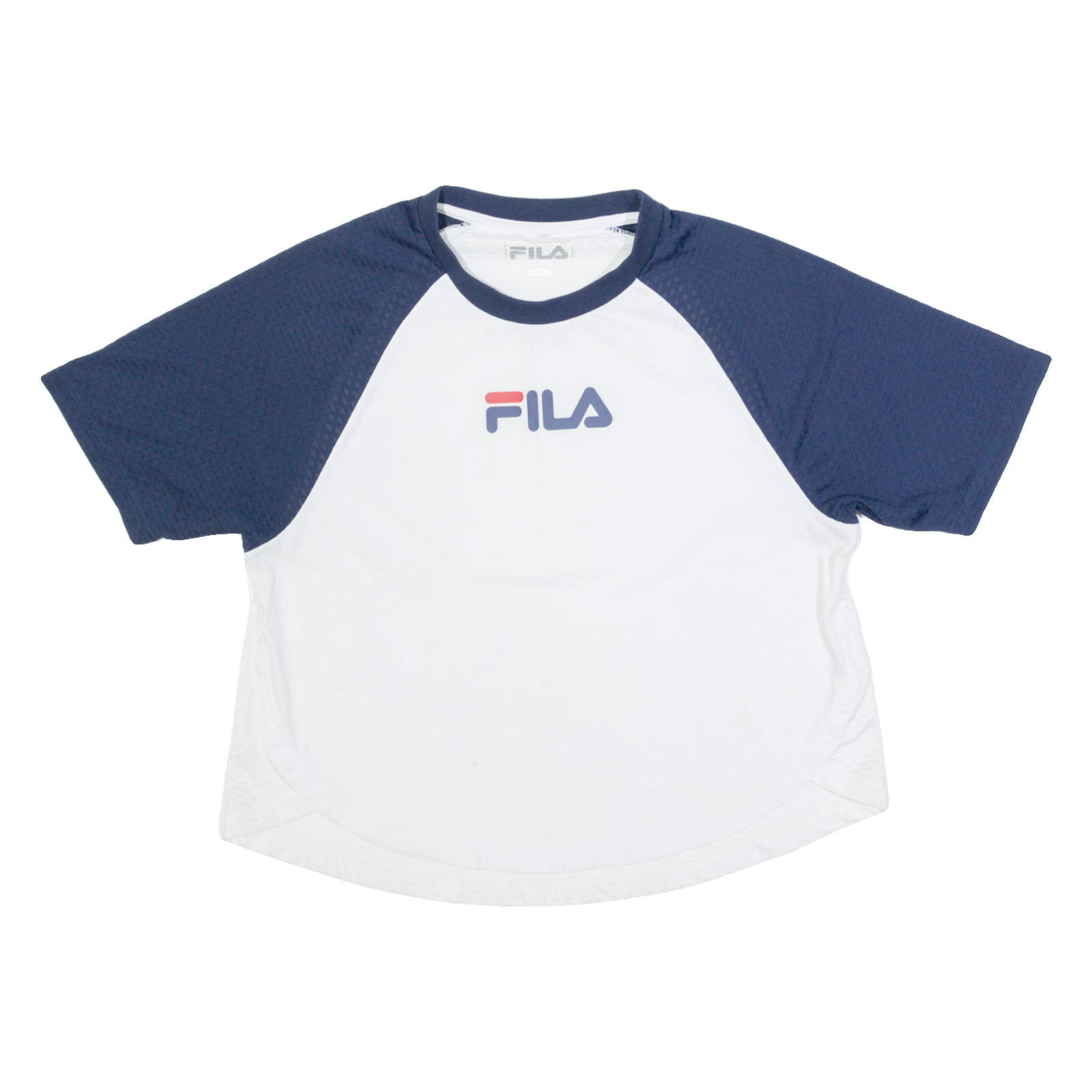 FILA Cropped Womens T-Shirt White M Refurbished - N/A refurbished available on Cerqular