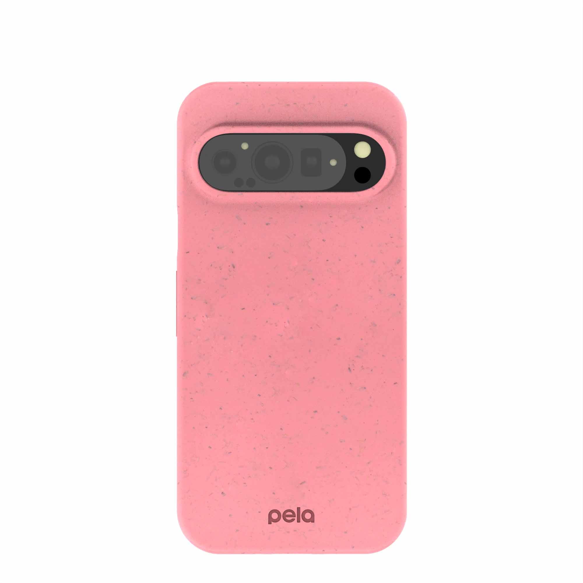 Bubblegum Pink Google Pixel 9/9 Pro Case Refurbished - Pela Case refurbished available on Cerqular