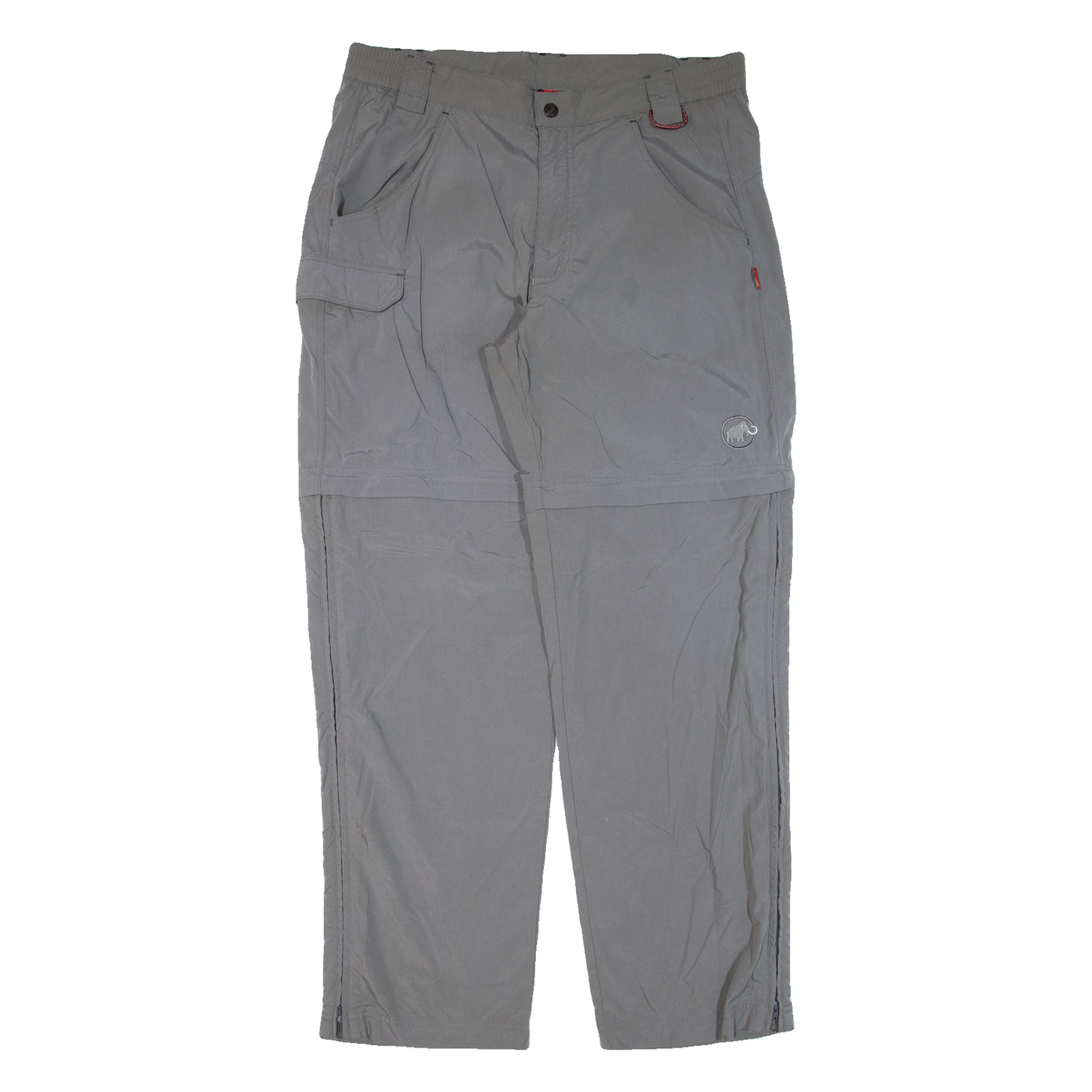 MAMMUT Womens Trousers Grey Relaxed Straight Nylon W34 L30 Refurbished - N/A refurbished available on Cerqular