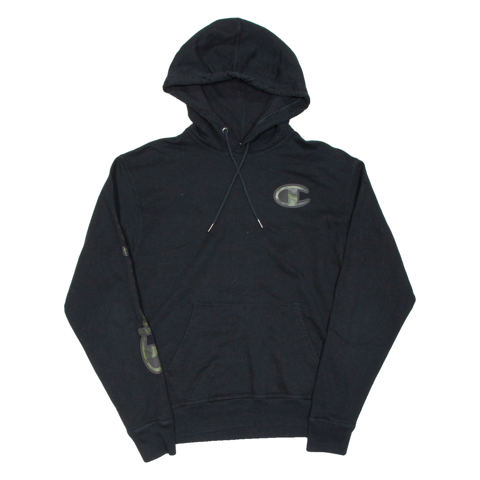 CHAMPION Mens Black Hoodie M Refurbished - N/A refurbished available on Cerqular