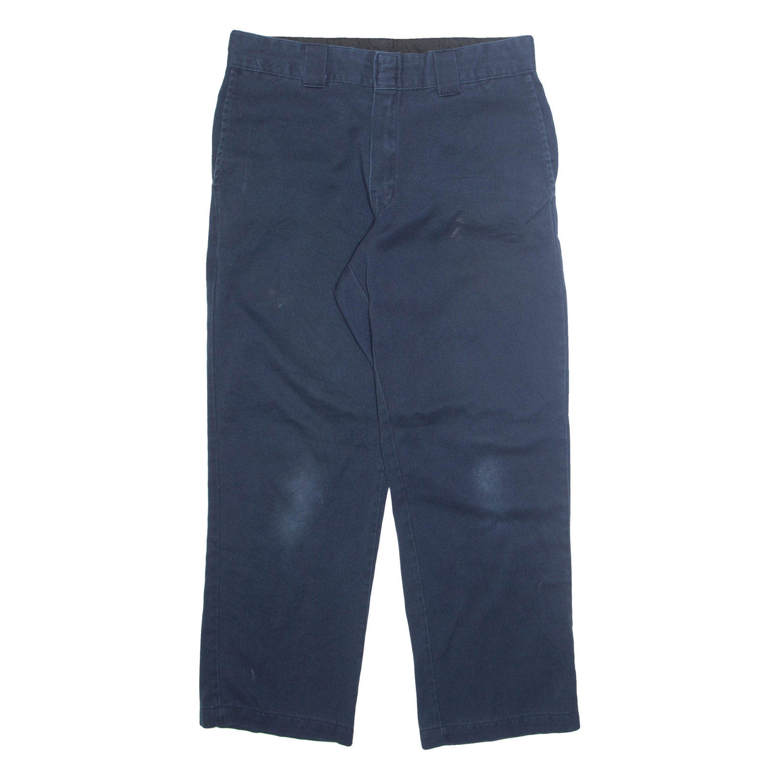 DICKIES Chino 874 Mens Trousers Blue Regular Straight W32 L27 Refurbished - N/A refurbished available on Cerqular
