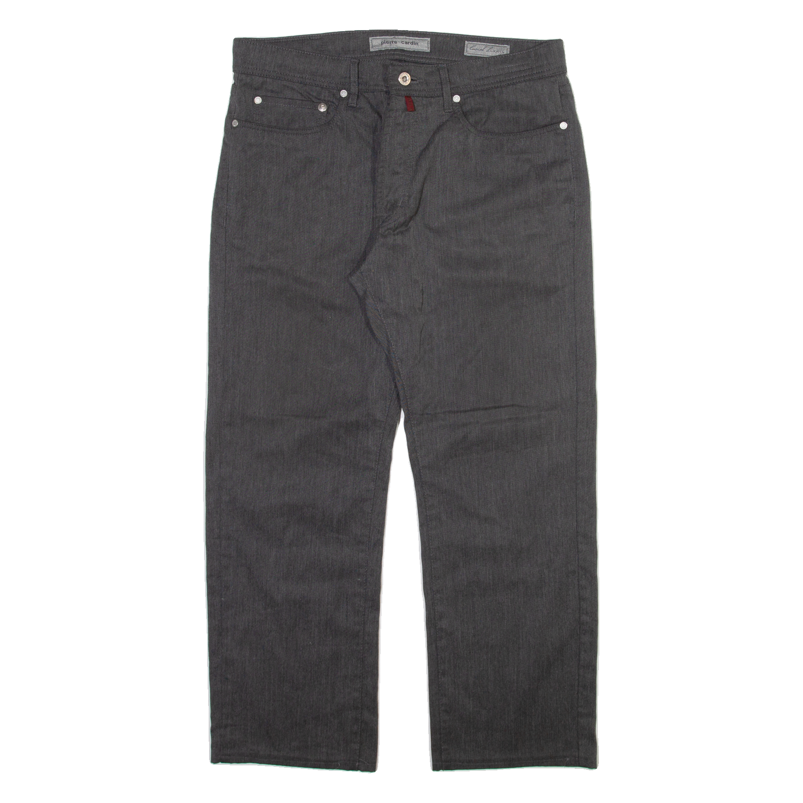 PIERRE CARDIN Mens Trousers Grey Regular Straight W32 L28 Refurbished - N/A refurbished available on Cerqular