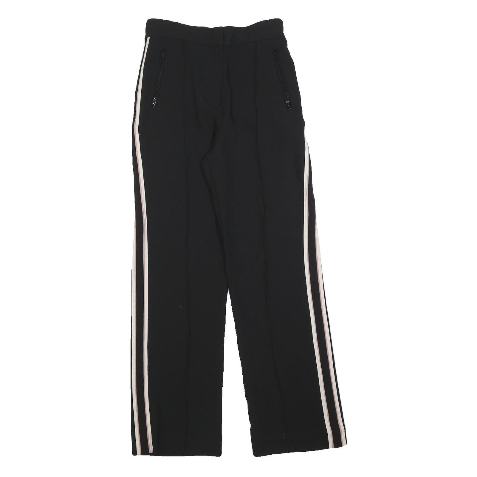 & OTHER STORIES Womens Polyester Blend Black Relaxed Straight Trousers W26 L28 Refurbished - N/A refurbished available on Cerqular