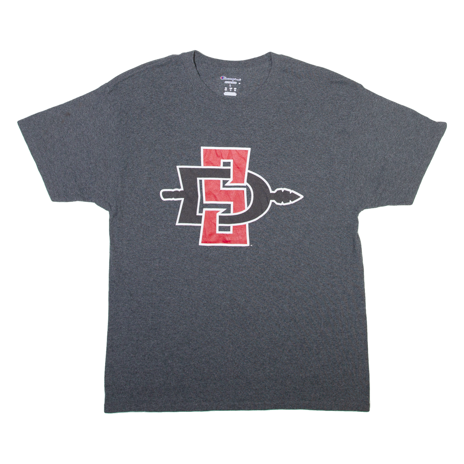 CHAMPION Mens T-Shirt Grey L Refurbished - N/A refurbished available on Cerqular