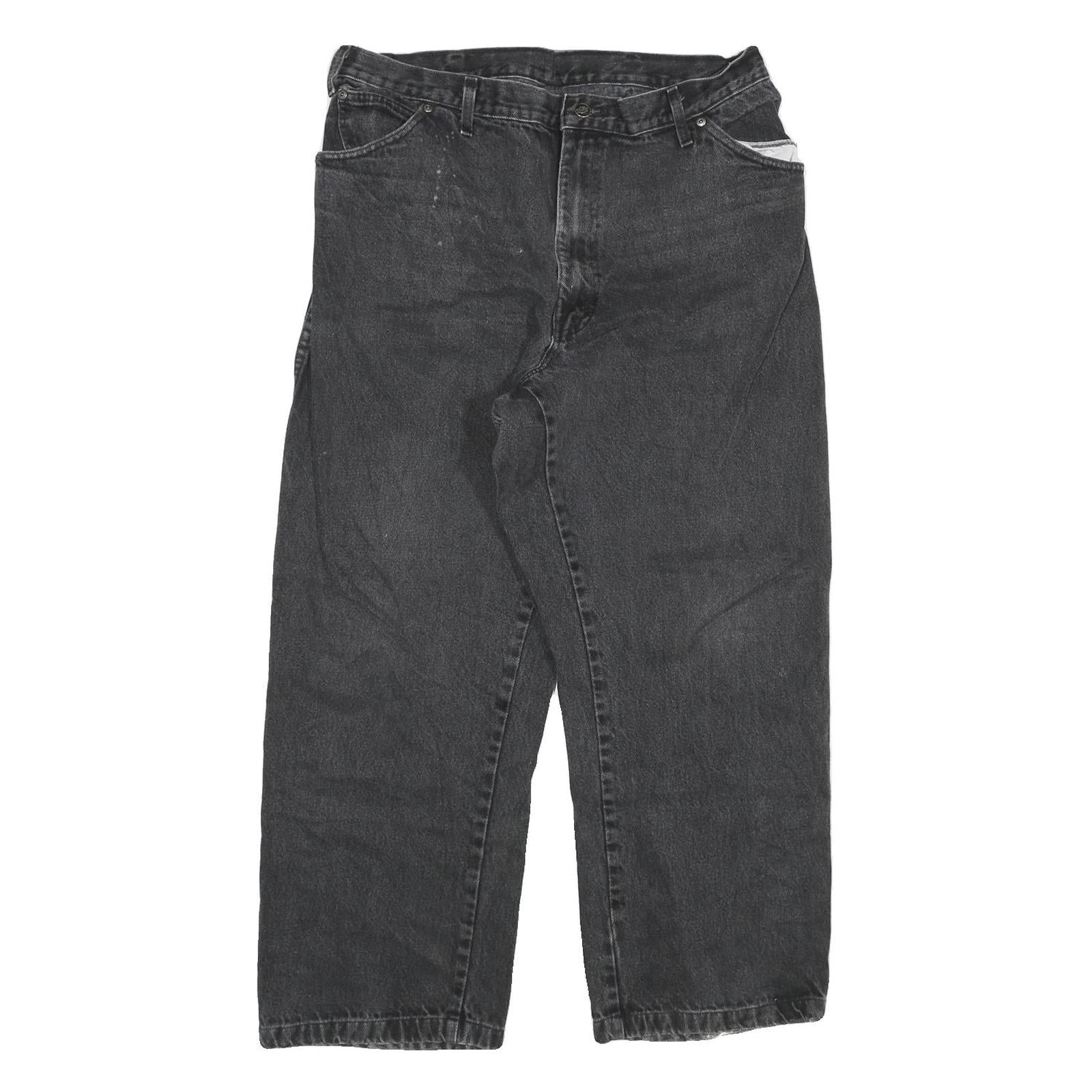 Buy DICKIES Mens Relaxed Black Denim W34 L28 Casual Zip Cotton Blend Jeans Refurbished - $42.89 DICKIES Mens Relaxed Black Denim W34 L28 Casual Zip Cotton Blend Jeans Refurbished - N/A refurbished available on Cerqular