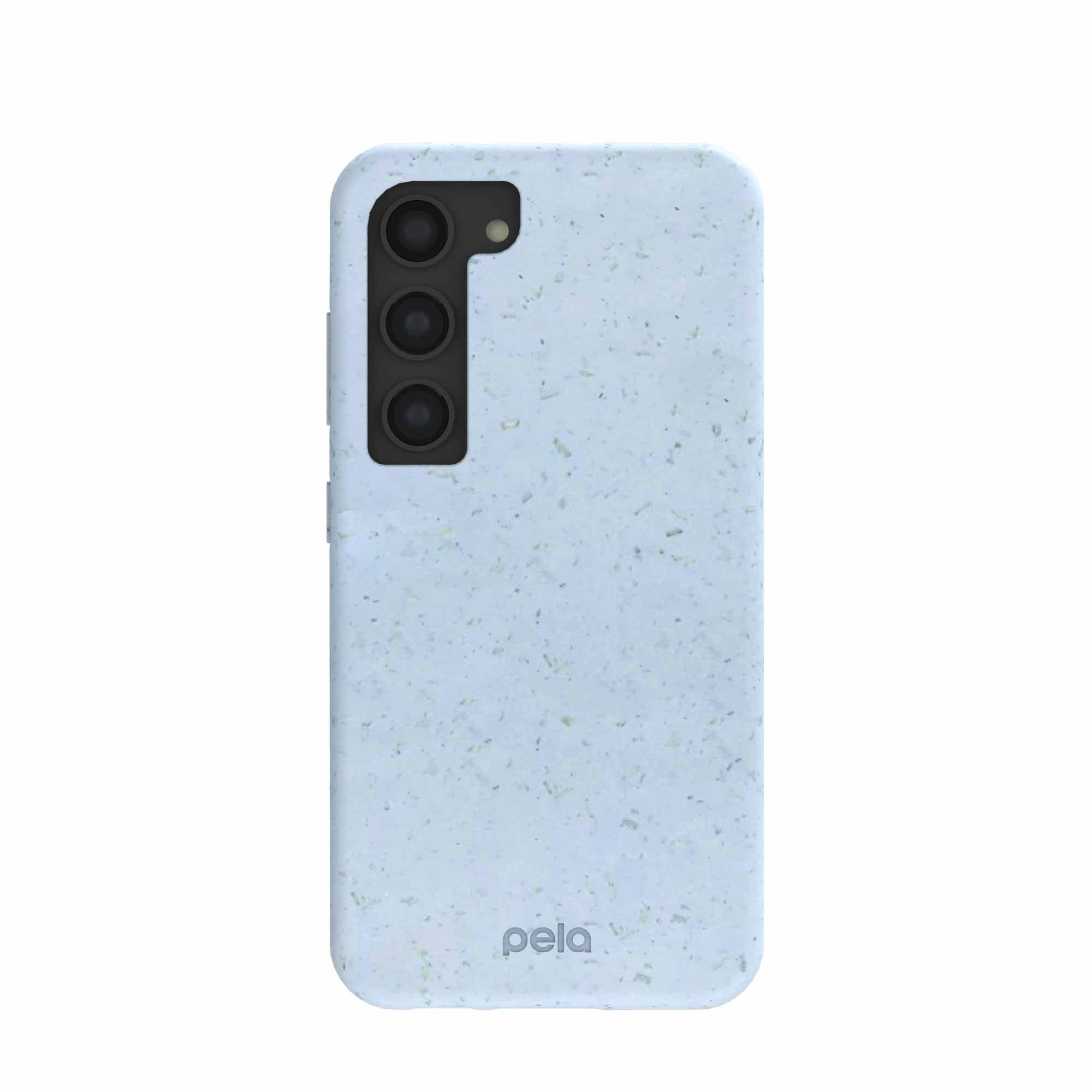 Powder Blue Samsung S23 Phone Case Refurbished - Pela Case refurbished available on Cerqular