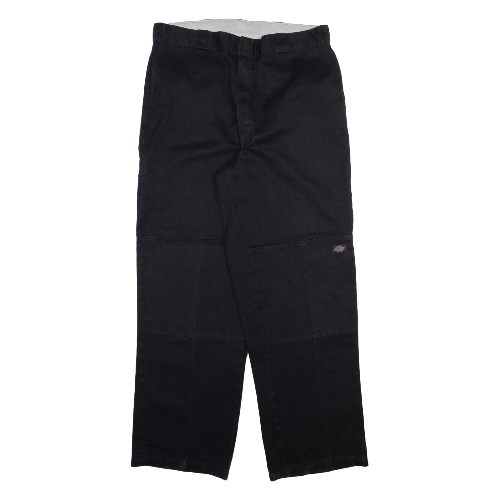 DICKIES Mens Trousers Black Relaxed Straight W38 L34 Refurbished - N/A refurbished available on Cerqular